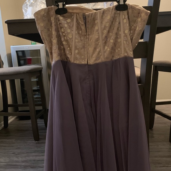 Purple homecoming dress - Picture 2 of 2